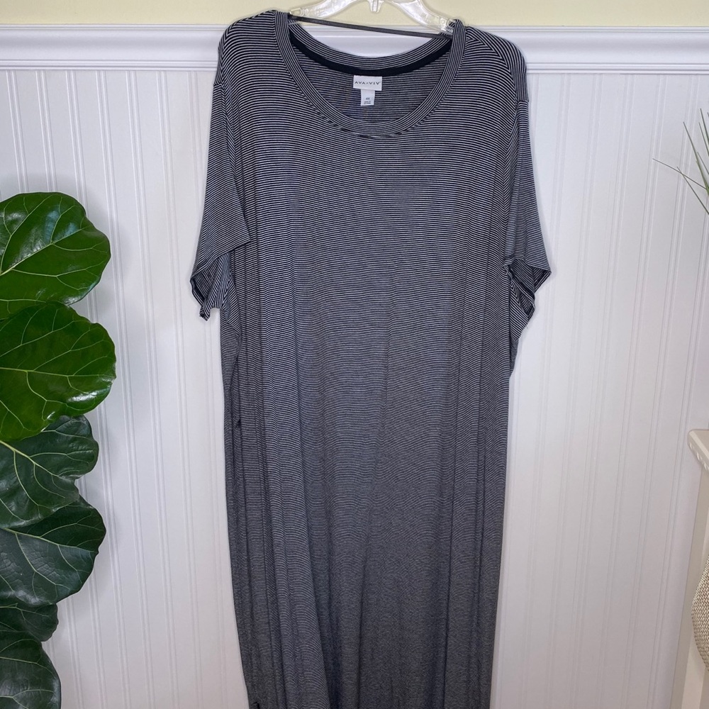 Striped Maxi Dress